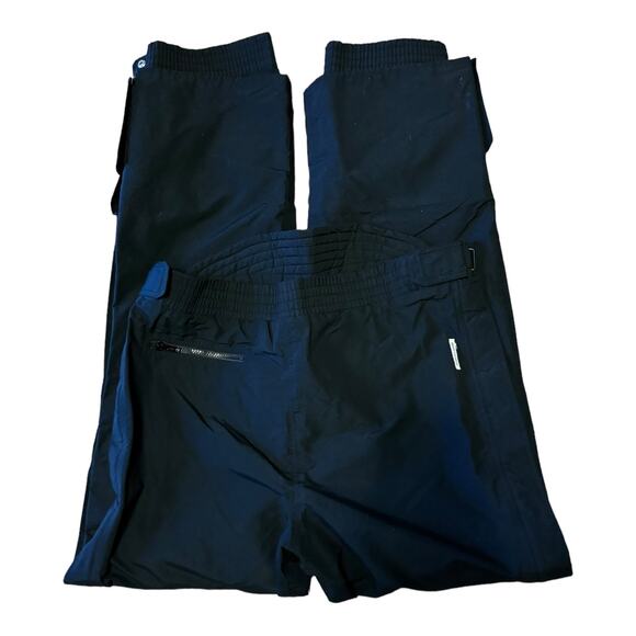 Robert John Bion 11 waterproof black ski pants full side zippers size 34 - Picture 10 of 12